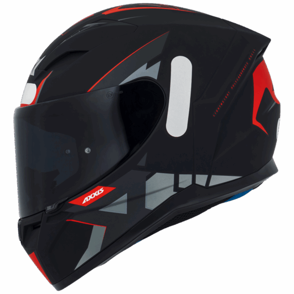 AXXIS SEGMENT - FRANTIC B5 BLACK RED MATTE
