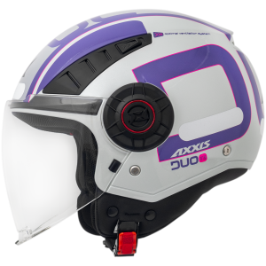 AXXIS METRO - DUO A8 WHITE PURPLE GLOSS