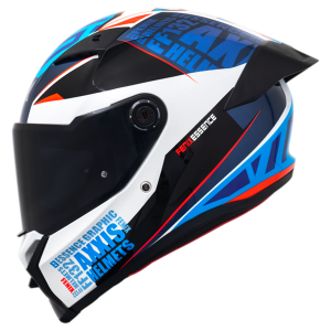 AXXIS FENIX ESSENCE A7 WHITE BLUE GLOSS