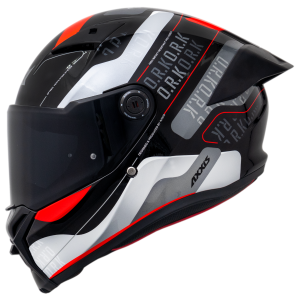 AXXIS FENIX ORK B5 BLACK RED GLOSS